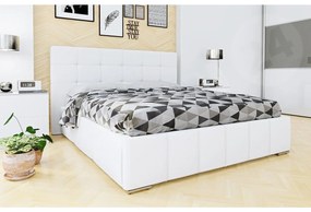 Franciaágy 180 cm Kendrick (öko-bőr Soft 017). 1058291