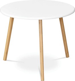 Dohányzóasztal 60 × 60 × 51 cm, MDF, fehér AF-1144 WT