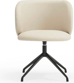 Bézs kárpitozott étkezőfotel Mogi – Teulat