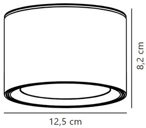 Nordlux - LED fürdőszobai spotlámpa LANDON LED/6,5W/230V IP44 fehér