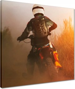 Vászonkép 40x40 Motocross Motorkerékpár Motor
