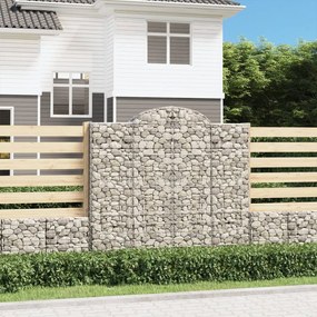 11 db íves horganyzott vas gabion kosár 200x50x180/200 cm