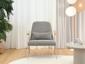 Fotel Elba (szürke bézs + tölgy). 1110001