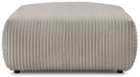 Világosszürkés bézs kordbársony lábtartó Lucien – Bobochic Paris