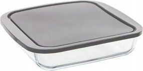 KeepEat négyszögletes tárolódoboz fedéllel