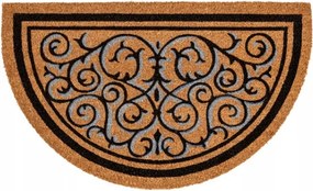 Lábtörlő kókusz 75x45cm cipőszőnyeg Ökológiai félkör alakú nyomtatással