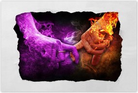 Poszterek 120x80 Szerelmes érintés