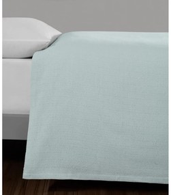 Mentazöld pamut ágytakaró franciaágyra 200x230 cm Serenity – Mijolnir