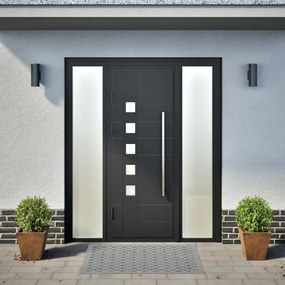 Kerti növénytartók 2 db 30x30x30 cm időjárásálló acélból