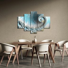 Egy texturált spirál képe (150x105 cm)