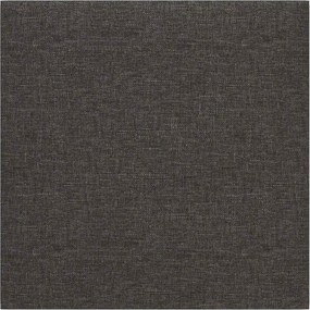 vidaXL Fali Fejtámla 12 pcs Sötétszürke 30 x 30 cm szövet