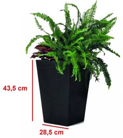 Rattan planter S virágtartó