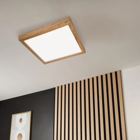 Brilagi - LED fürdőszobai lámpatest WOODY FRAME LED/50W/230V 60x60 cm IP44 tölgy