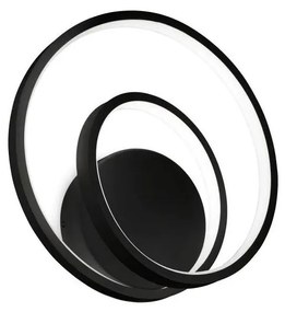 Ideal Lux - LED Dimmelhető fali lámpa OZ LED/28W/230V CRI 90 fekete