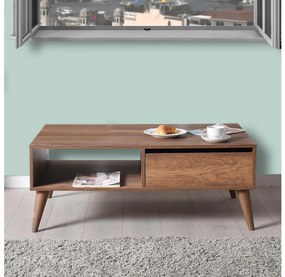 Adore Furniture Kávésasztal 42x110 cm barna AD0148