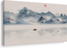 Kép - Kék-hegyi völgy (90x60 cm)