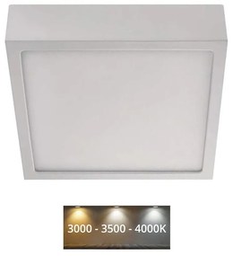 EMOS LED Mennyezeti lámpa LED/12,5W/230V 3000/3500/4000K 17x17 cm fehér EMS962