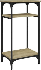 vidaXL sonoma tölgy színű szerelt fa kisasztal 40 x 30 x 75 cm