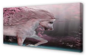 Canvas képek Unicorn fák tó 140x70 cm