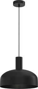 Függőlámpa Visby Black 1xE27