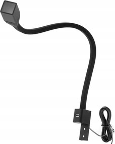 LED-es éjjeli lámpa olvasóágyhoz 1,5W Flexi Q Usb