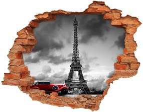Fali matrica lyuk a falban Párizsi eiffel-torony nd-c-76327230