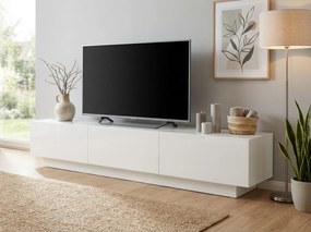 TV szekrény DOLCE 180 cm, fehér