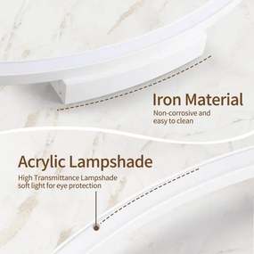 Brilagi - PORTOFINO LED dimmelhető lámpatest LED/85W/230V Ø 120 cm fehér + távirányító