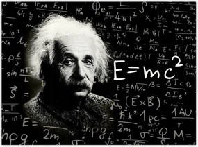 Poszterek 135x100 Albert Einstein E=MC2