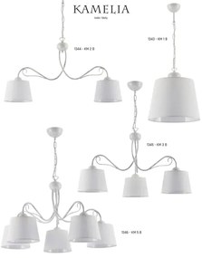 Jupiter 1344 - KM 2 B - Csillár láncon KAMELIA 2xE27/60W/230V