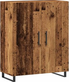 vidaXL antik fa színű szerelt fa tálalószekrény 69,5 x 34 x 90 cm