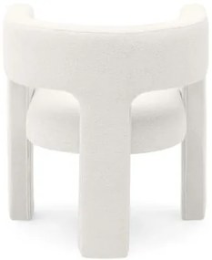 Fehér design fotel ALPAH B