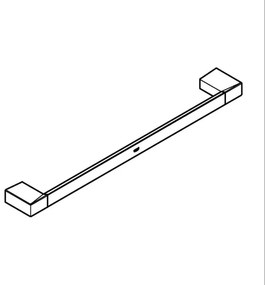GROHE 40767000 - Törölközőtartó SELECTION CUBE 500 mm fényes króm