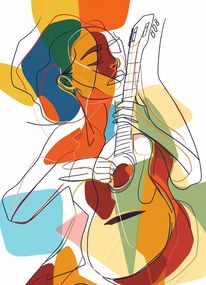 Poszter 20,5x28,4cm Belső múzsa