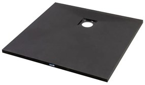 Cagliari Black 80x80x2,6 cm szögletes, SMC zuhanytálca