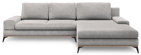 Planet világosszürke kinyitható sarokkanapé, jobb oldali - Windsor & Co Sofas