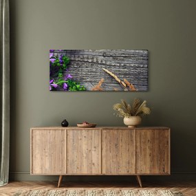 Kép - réti virágok (120x50 cm)