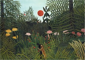 Fotótapéta Flizelin az Otthon szobájába 3D Egzotikus tájkép 312x219 Ragasztó