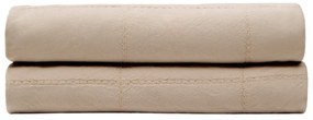 Világosbarna pamut steppelt ágytakaró 240x260 cm Isor – Kave Home