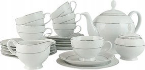 Emily Platin szerviz/porcelán teás/kávés szett 6db/15db|Bogucice