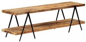 tömör mangófa TV-szekrény 160 x 40 x 50 cm