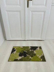 Levél mintás szennyfogó szőnyeg 50x80 cm