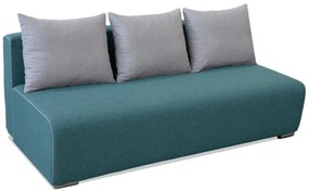 Maxi kanapé, türkiz-világosszürke