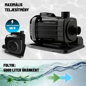 AQUA homokszűrő medencéhez szűrőgolyókkal, 5 000 l/h, kék Monzana
