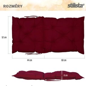 STILISTA Ülőpárna készlet székre 2 db antracit