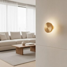 Aura 15520-L antik fém LED falilámpa