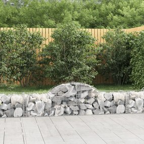 50 db íves horganyzott vas gabion kosár 200x50x40/60 cm