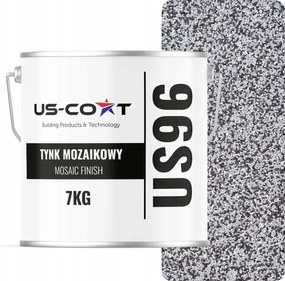 Mozaik Vakolat Mozaik 7KG Szürke M33 Dekoratív Műgyanta Homlokzat Prémium