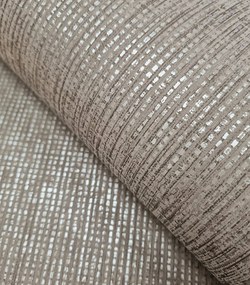 Holden Decor Textura Pique arany-ezüst fémhatású szövet hatású vlies tapéta – 66133