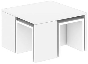 Ortanca White dohányzóasztal